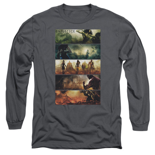 Injustice Panels Long Sleeve T-Shirt