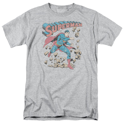 Superman Mad at Rocks T-Shirt