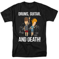 Beavis and Butthead Drums, Guitar, And Death T-Shirt