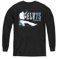 Elvis Presley Elv 75 Logo Youth Long Sleeve T-Shirt