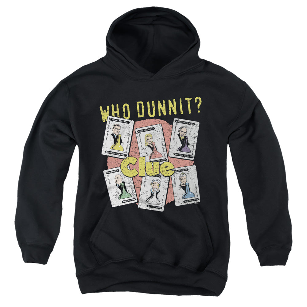 Clue Who Dunnit Youth Hoodie