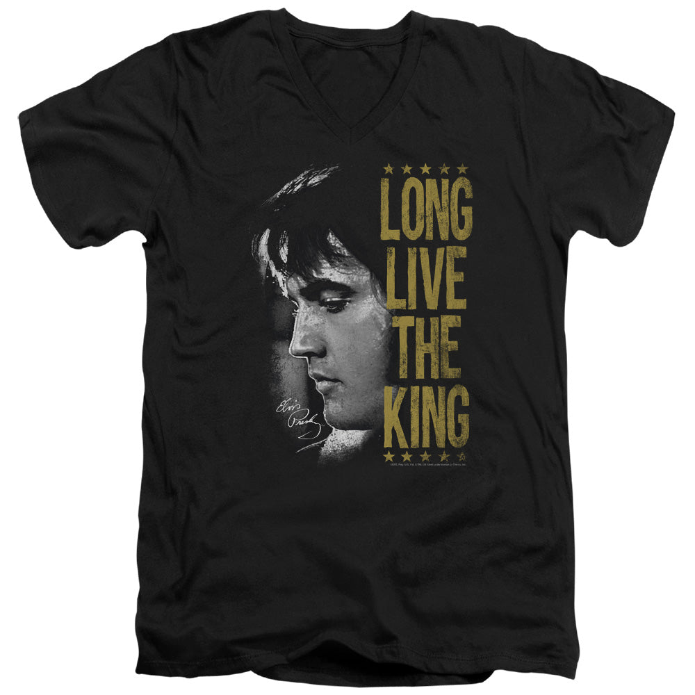 Elvis Presley Long Live The King V-Neck T-Shirt