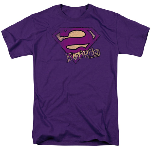 Superman Bizarro Logo Distressed T-Shirt