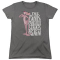 Pink Panther Strikes Again Womens T-Shirt