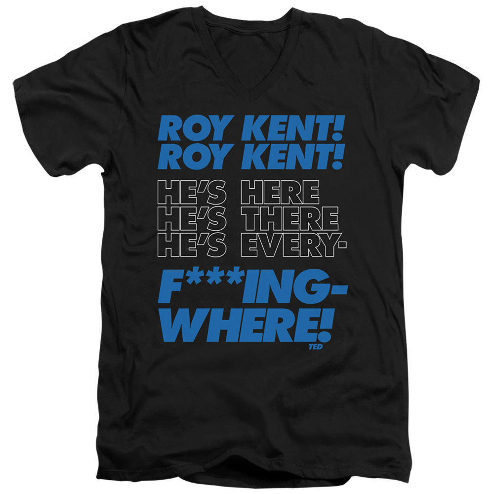 Ted Lasso Roy Kent Chant V-Neck T-Shirt