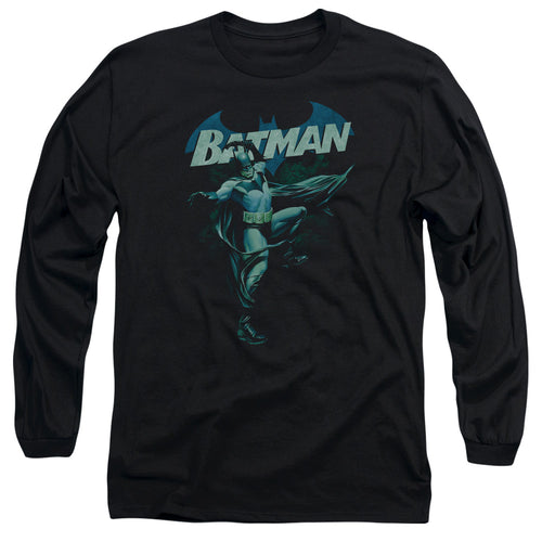 Batman Blue Bat Long Sleeve T-Shirt