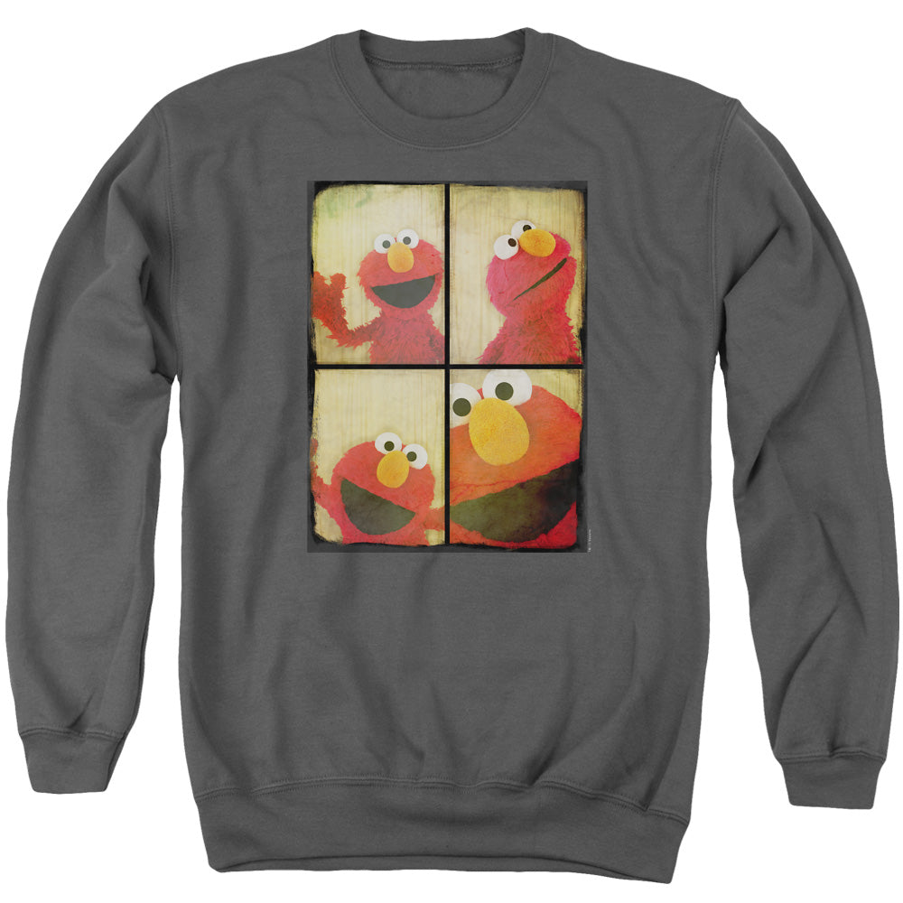 Sesame Street Photo Booth Elmo Crewneck Sweatshirt