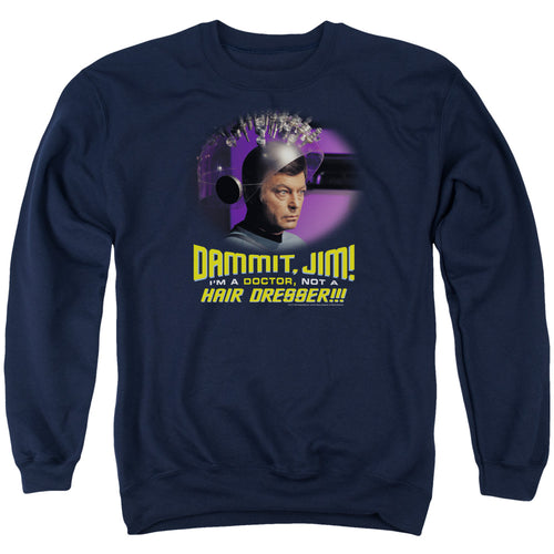 Star Trek Not a Hair Dresser Crewneck Sweatshirt