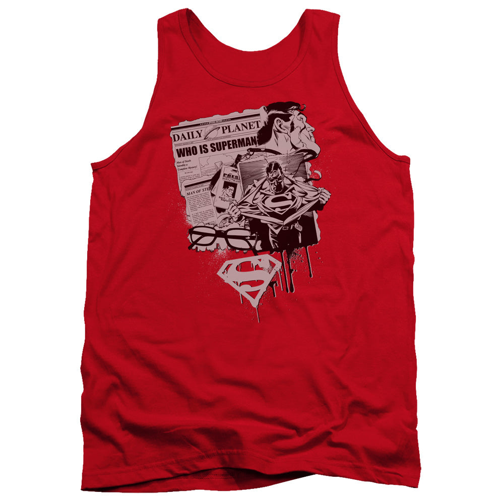 Superman Identity Tank Top