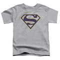 Superman Navy & Gold Shield Athletic Heather Youth/Toddler T-Shirt