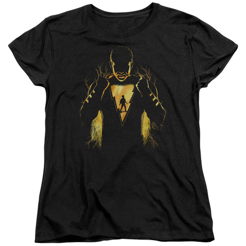 Shazam! What's Inside Womens T-Shirt