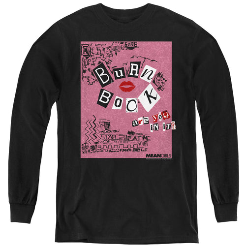 Mean Girls Burn Book Youth Long Sleeve T-Shirt