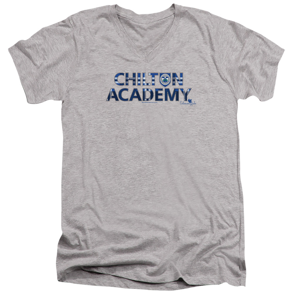 Gilmore Girls Chilton Academy V-Neck T-Shirt