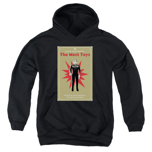 Star Trek The Most Toys Black Youth Hoodie
