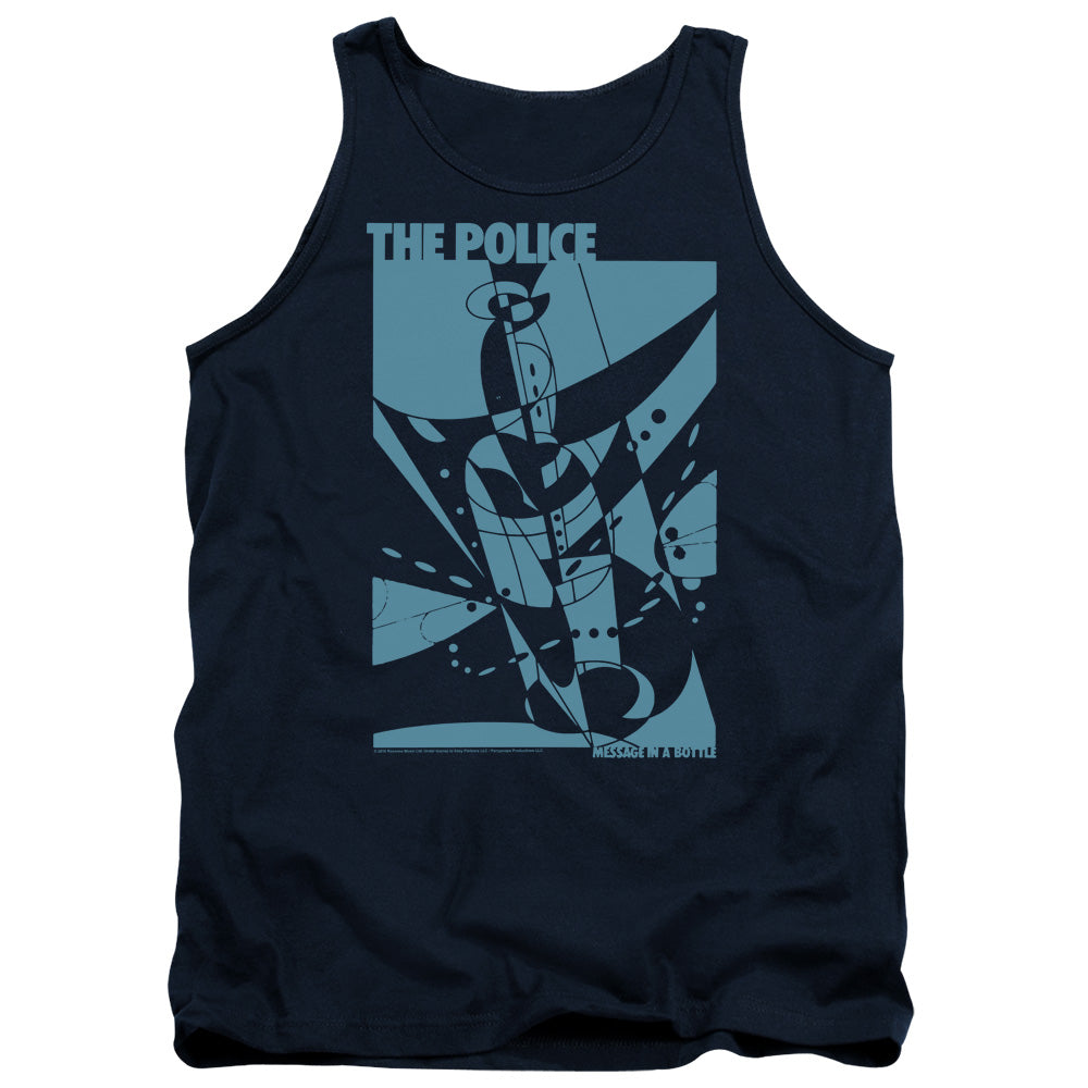 The Police Message in a Bottle Monochrome Tank Top