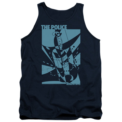 The Police Message in a Bottle Monochrome Tank Top