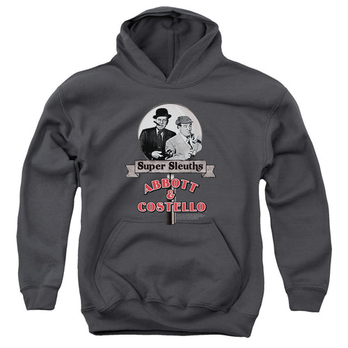 Abbott and Costello Super Sleuths Youth Hoodie
