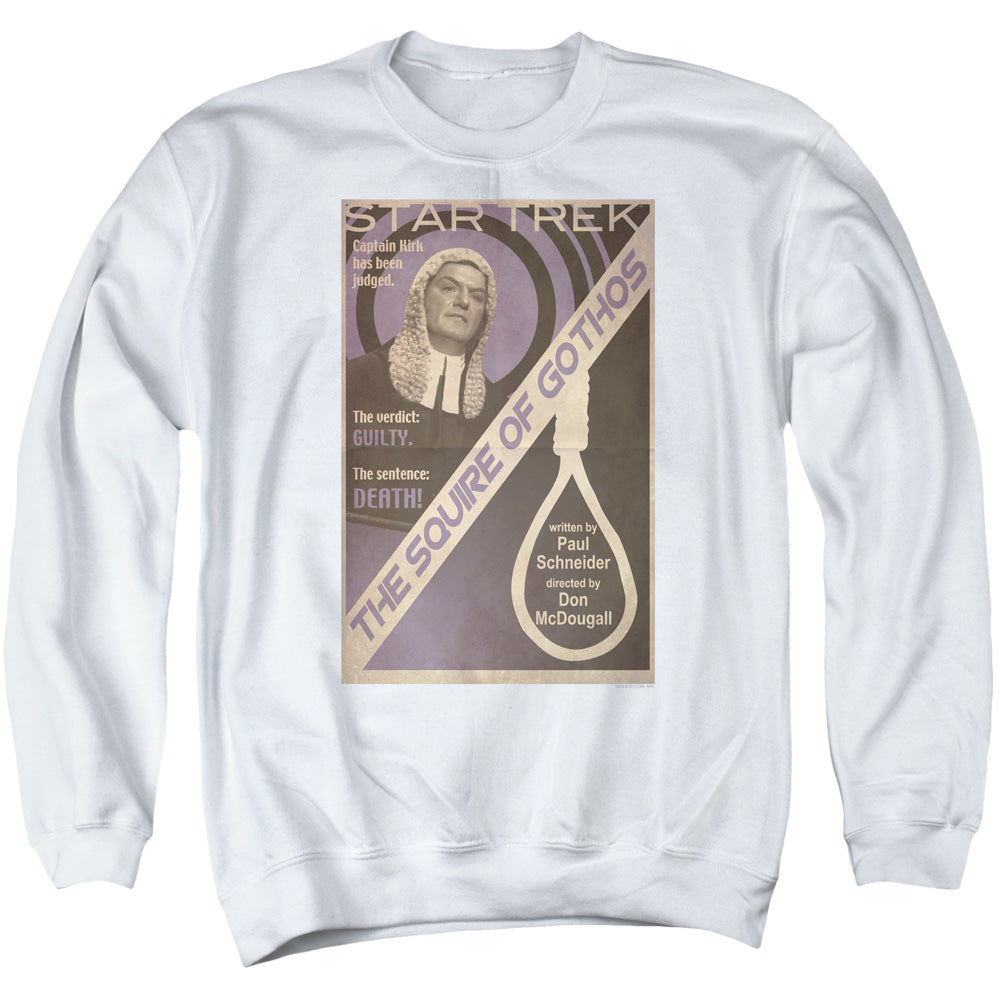 Star Trek Juan Ortiz The Squire of Gothos Crewneck Sweatshirt