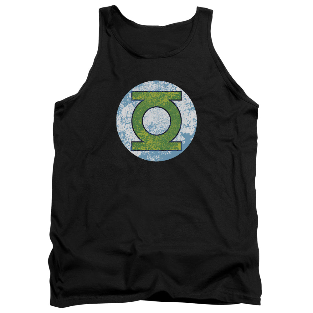 DC Comics Gl Neon Distress Logo Tank Top