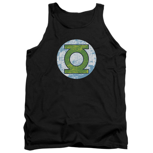 DC Comics Gl Neon Distress Logo Tank Top