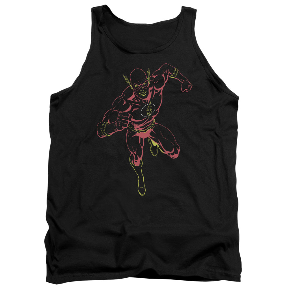 Justice League Neon Flash Tank Top