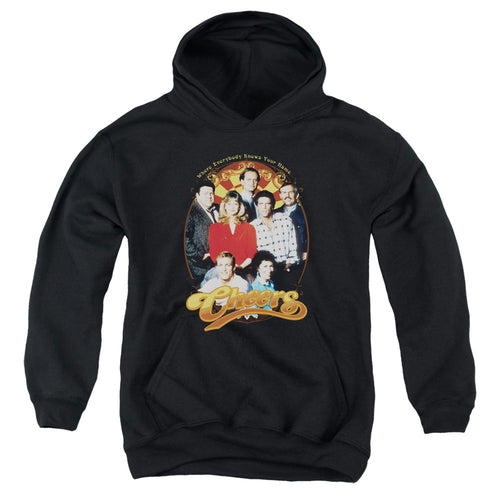 Cheers Group Shot Youth Hoodie