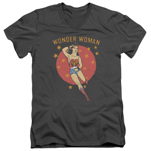 Wonder Woman Wonder Circle V-Neck T-Shirt