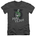 Green Lantern Hal Yeah V-Neck T-Shirt