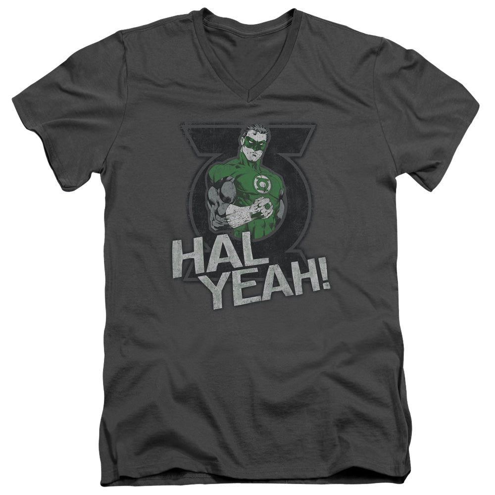 Green Lantern Hal Yeah V-Neck T-Shirt