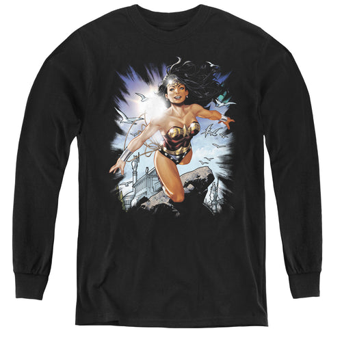 Justice League Of Themyscira Youth Long Sleeve T-Shirt