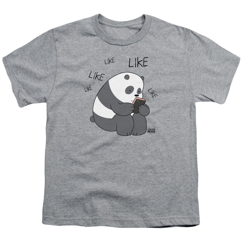 We Bare Bears Panda Like Like Like Youth/Toddler T-Shirt