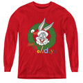Looney Tunes Holiday Bunny Youth Long Sleeve T-Shirt