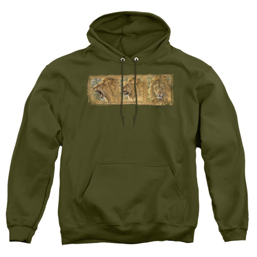 Wild Wings Mood Swing Lions Pullover Hoodie