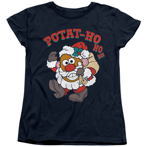 Mr. Potato Head Potat-Ho Ho Ho Womens T-Shirt
