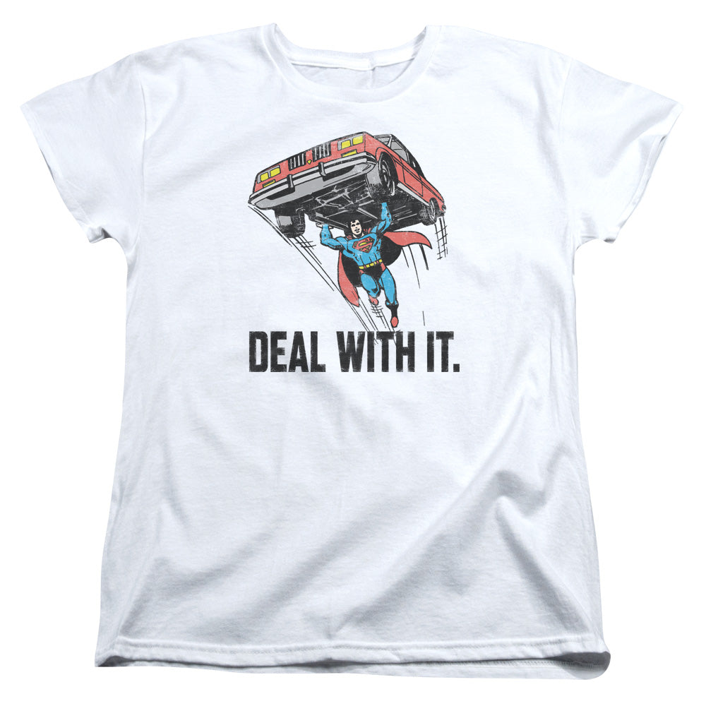 DC Comics Deal With It Womens T-Shirt