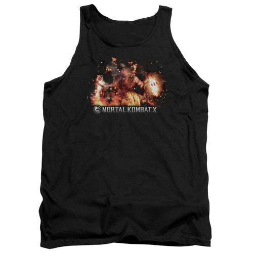 Mortal Kombat X Scorpion Flames Tank Top