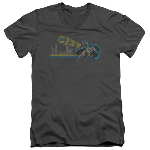 DC Comics Gotham Retro V-Neck T-Shirt