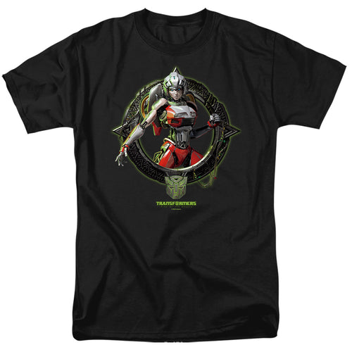 Transformers Arcee Circle Frame T-Shirt