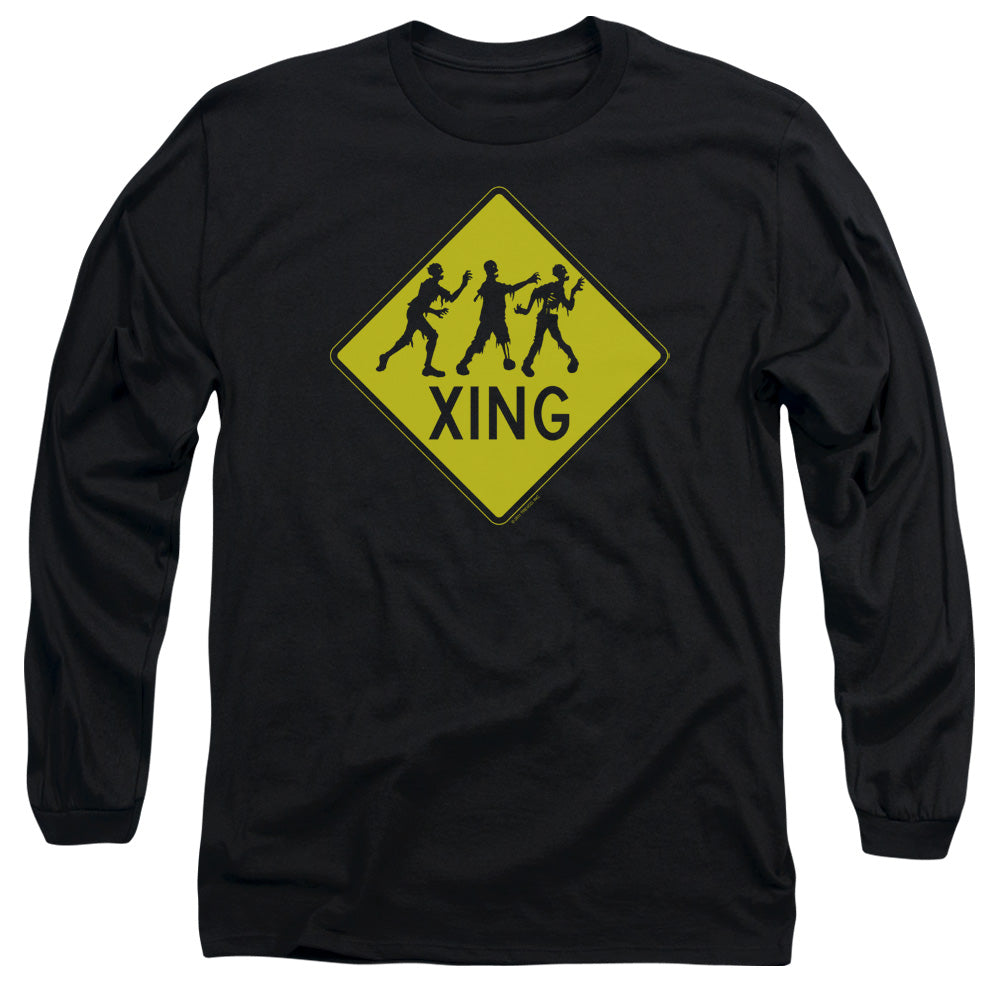 Zombie Crossing Long Sleeve T-Shirt