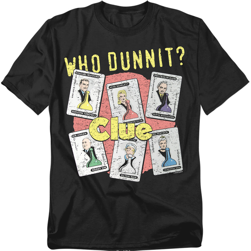 Clue Who Dunnit T-Shirt