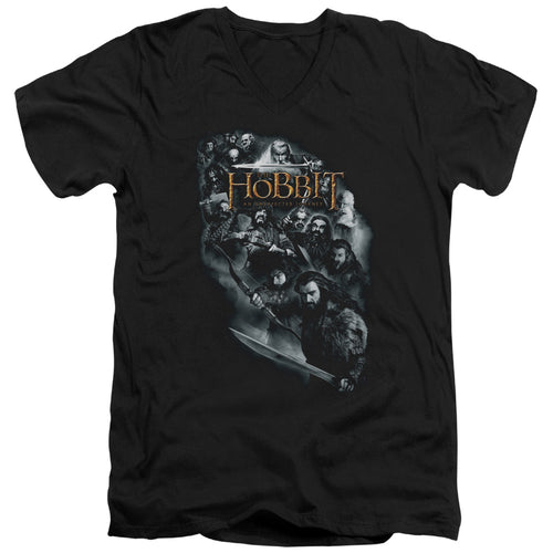 The Hobbit Cast of Characters V-Neck T-Shirt