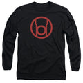 Green Lantern Red Emblem Long Sleeve T-Shirt