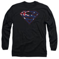Superman Australian Shield Long Sleeve T-Shirt