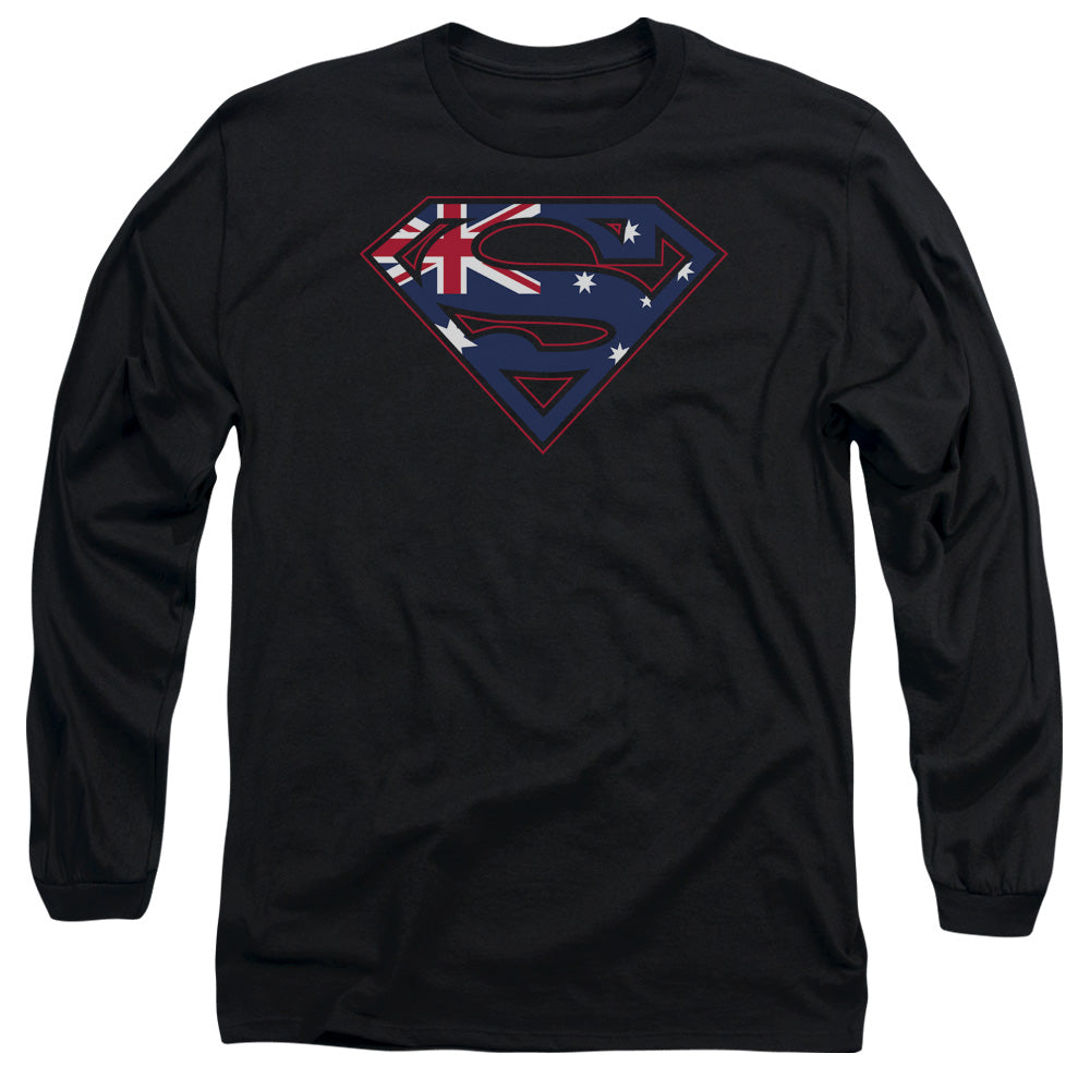Superman Australian Shield Long Sleeve T-Shirt