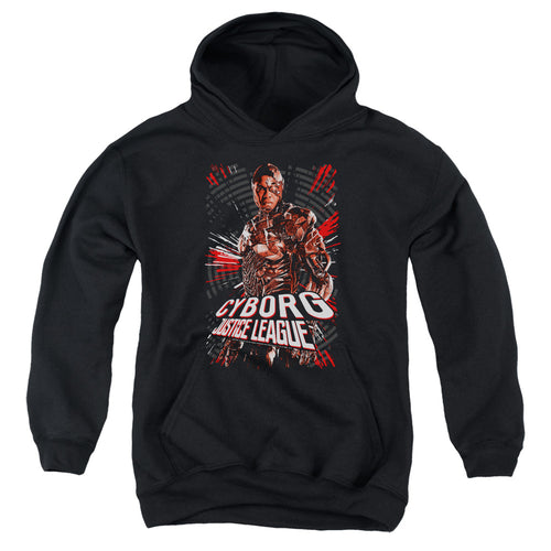 Justice League Cyborg Youth Hoodie