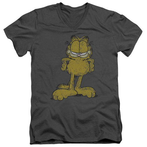 Garfield Big Ol Cat V-Neck T-Shirt