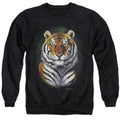 Wild Wings Jungle Fire Tiger Crewneck Sweatshirt