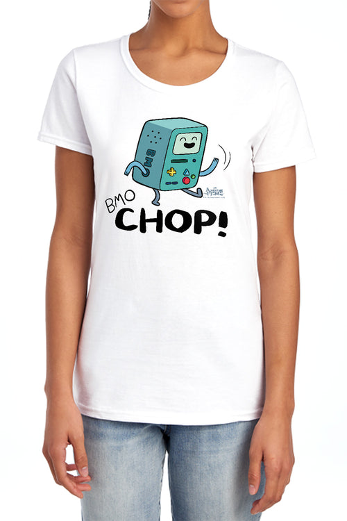 Adventure Time Bmo Chop Womens T-Shirt