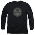 Green Lantern Black Symbol Long Sleeve T-Shirt
