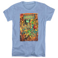 Justice League No 212 Vintage Womens T-Shirt
